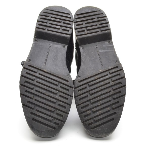 Alexander Wang Daria Black Buckle Combat Boots 37 / 7 - Picture 6 of 8